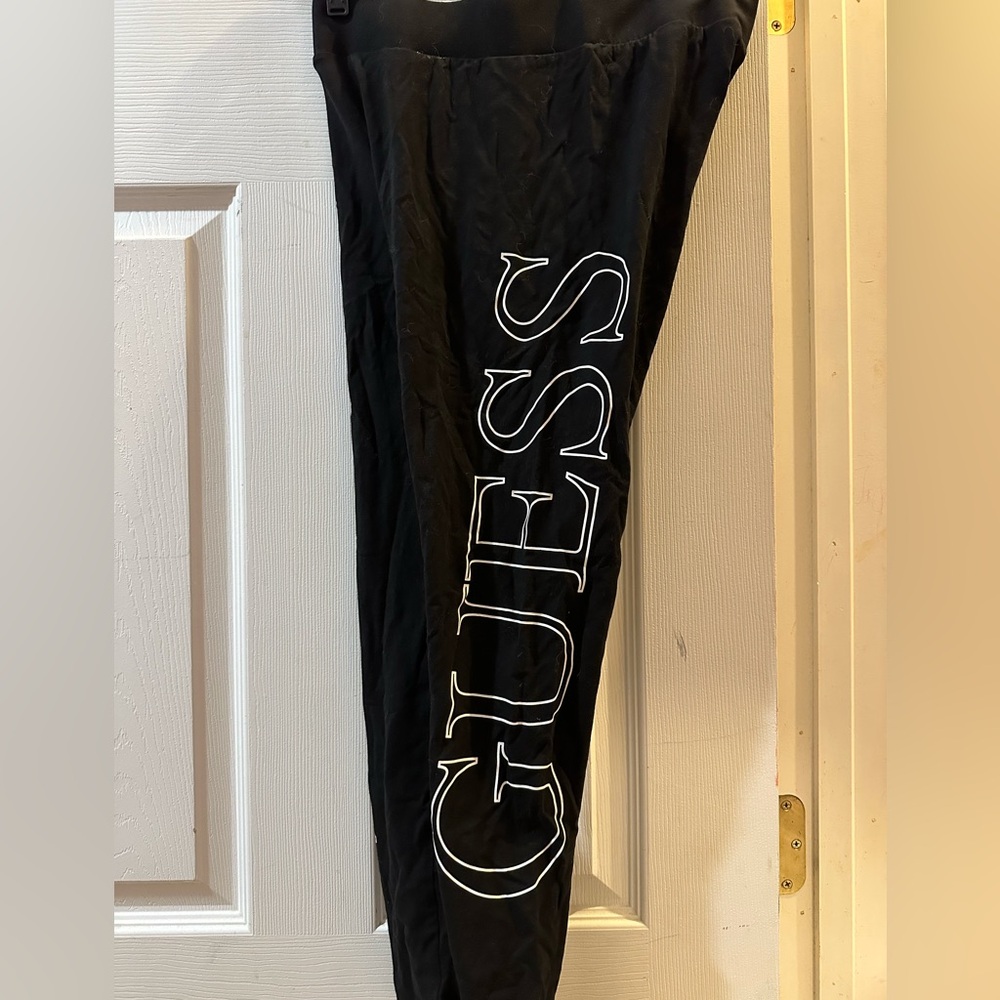 Guess Leggings in Black with Bold Logo